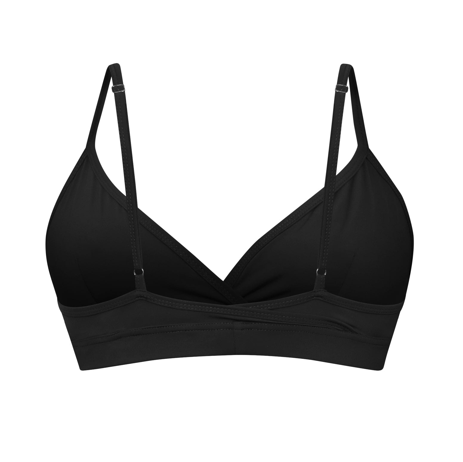 The Versatile Triangle Bralette - SOMI Apparel-XS-Black